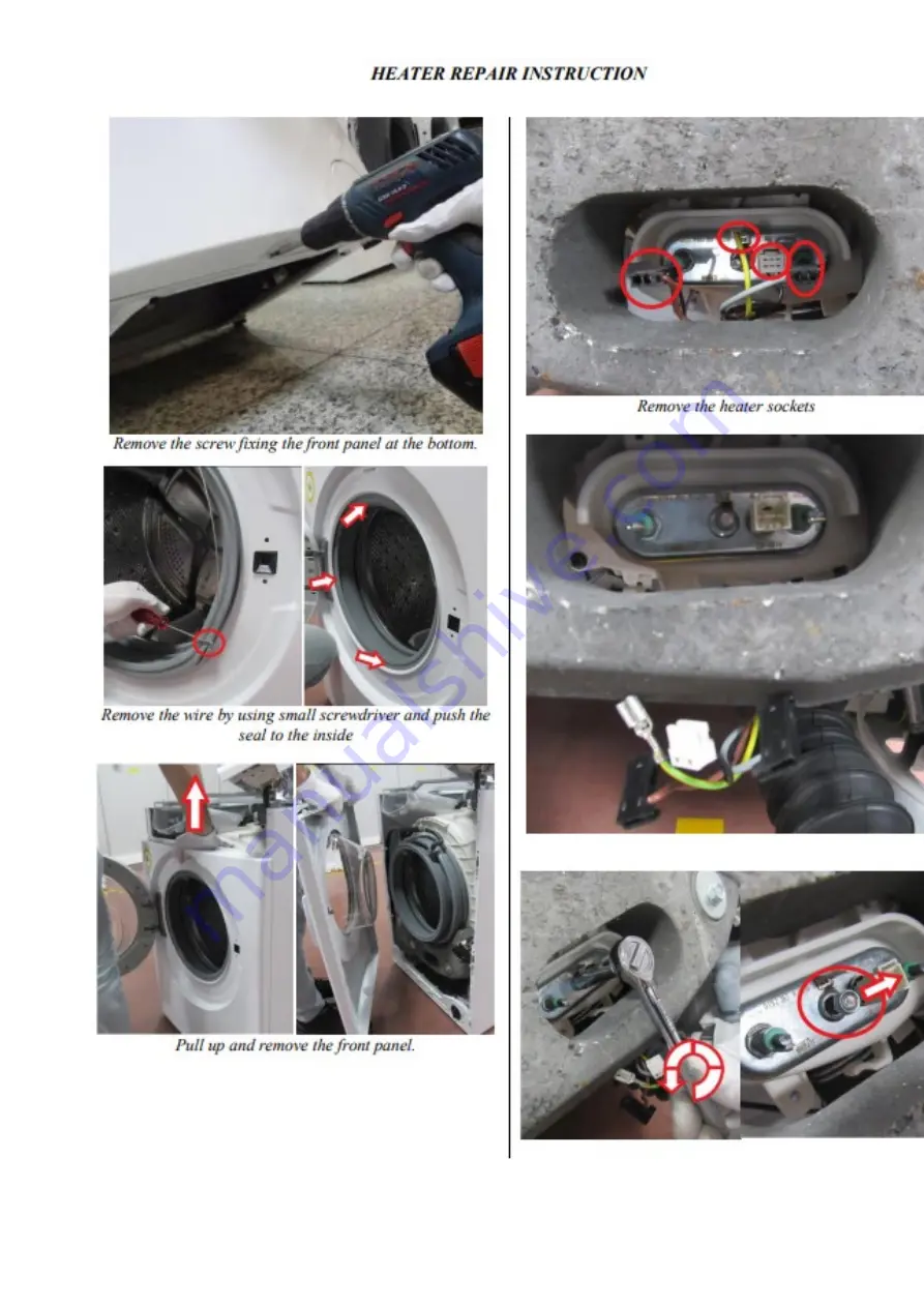 Bush WMSAE1012EW/EB Скачать руководство пользователя страница 31