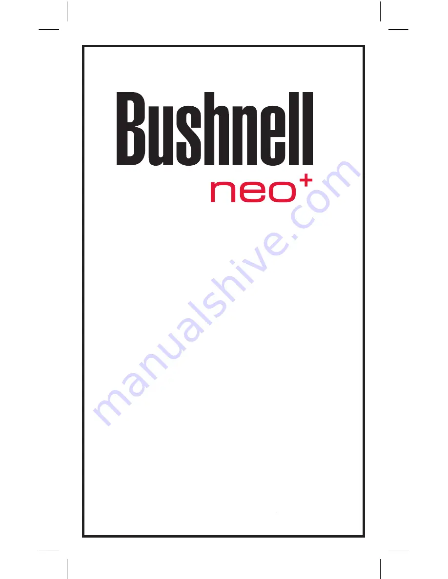 Bushnell 368315 Instruction Manual Download Page 72