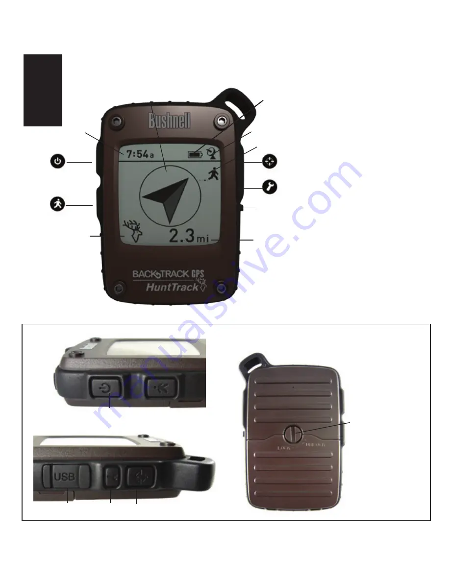 Bushnell Back Track GPS HuntTrack 360500 Instruction Manual Download Page 52