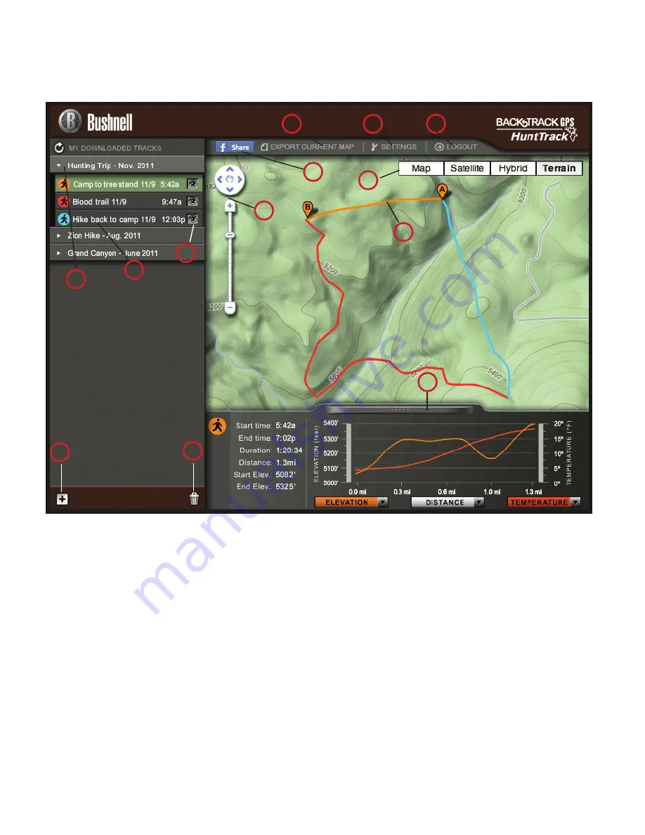 Bushnell Back track GPS HuntTreck Скачать руководство пользователя страница 5