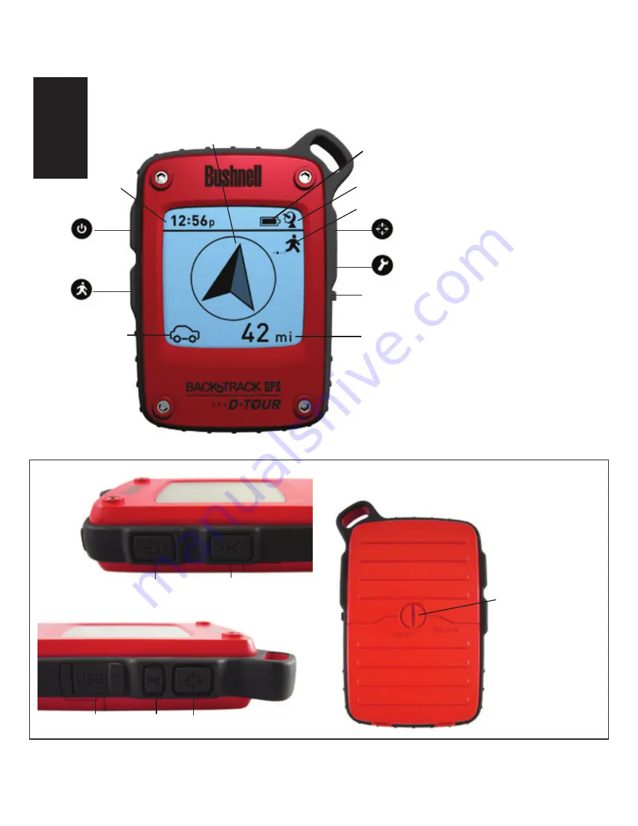 Bushnell Backtrack D-Tour Instruction Manual Download Page 4