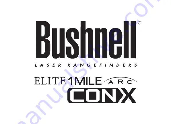 Bushnell Elite 1 Mile ARC CONX Скачать руководство пользователя страница 61