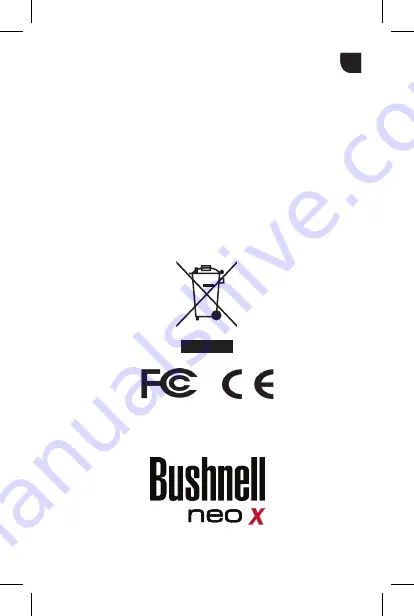 Bushnell neo X Quick Start Manual Download Page 52