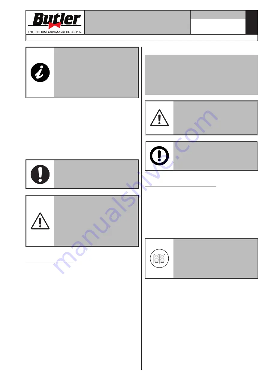 Butler LIBRAK350 Instruction Manual Download Page 8