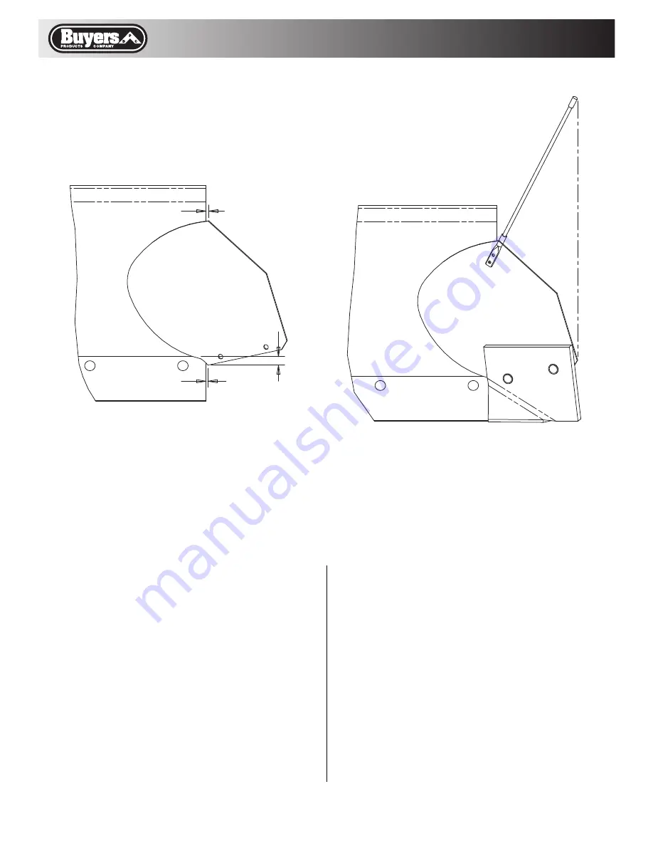 Buyers Products Company PW22 Pro-Wings Installation Instructions Download Page 3