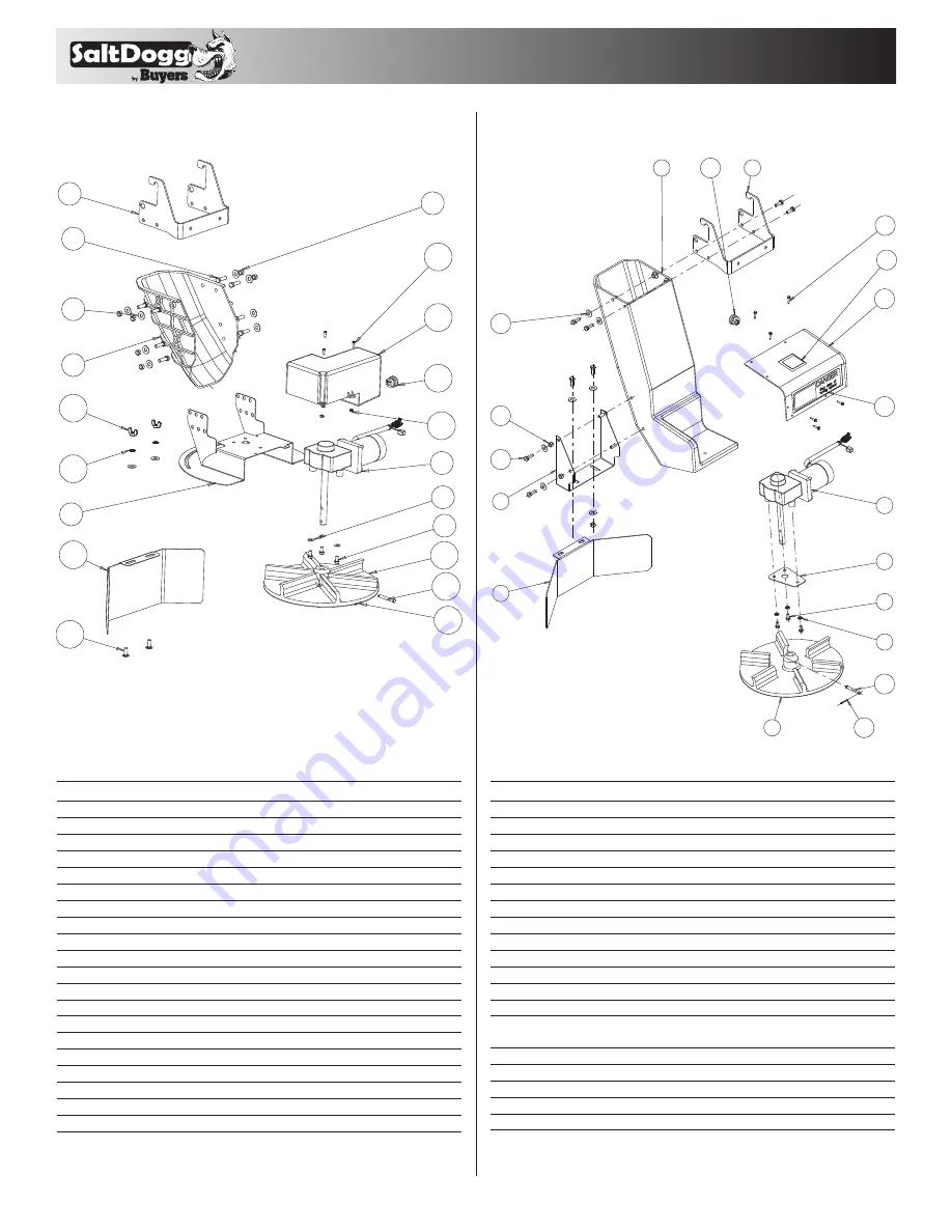 Buyers Salt Dogg SHPE1500 Installation Instructions Manual Download Page 6