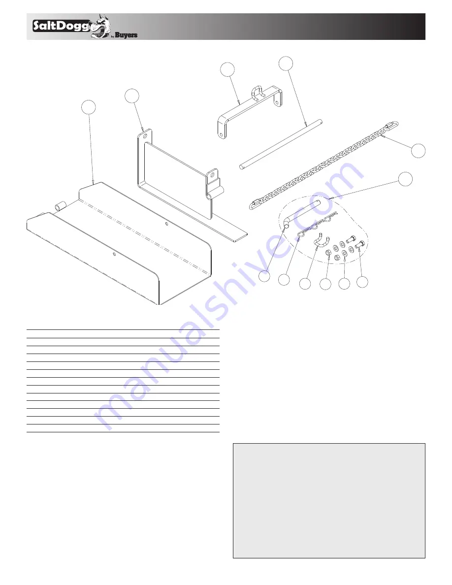 Buyers SaltDogg 92451SS Скачать руководство пользователя страница 2