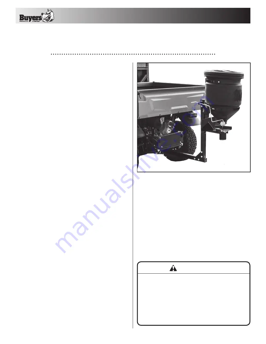 Buyers UTVS16 Installation Instructions Manual Download Page 5