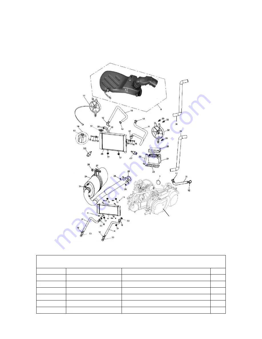 BV Powersports Go-kart 300-1 Скачать руководство пользователя страница 57