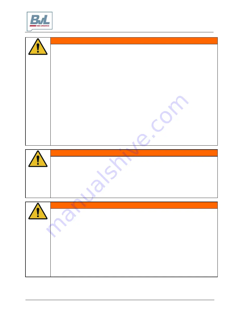 BVL V-COMFORT 2300 Operating Manual Download Page 25