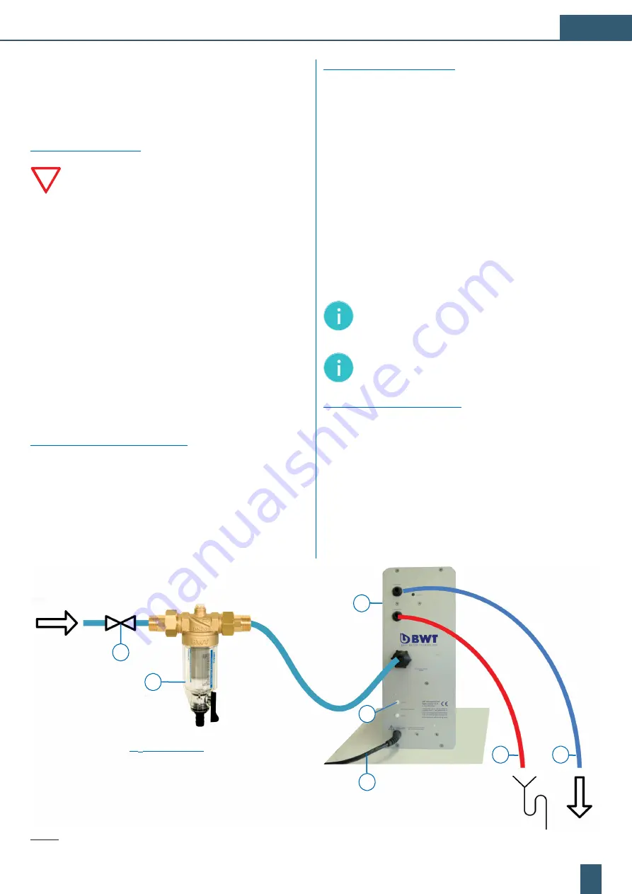 BWT 821002 Fitting And Operating Instructions Download Page 71