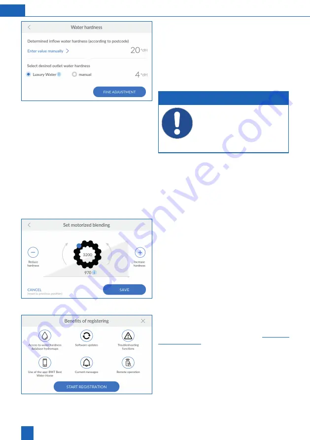 BWT Perla one Installation And Operating Manual Download Page 46