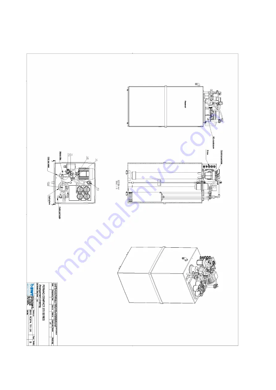 BWT PERMAQ COMPACT 270 Series Скачать руководство пользователя страница 21