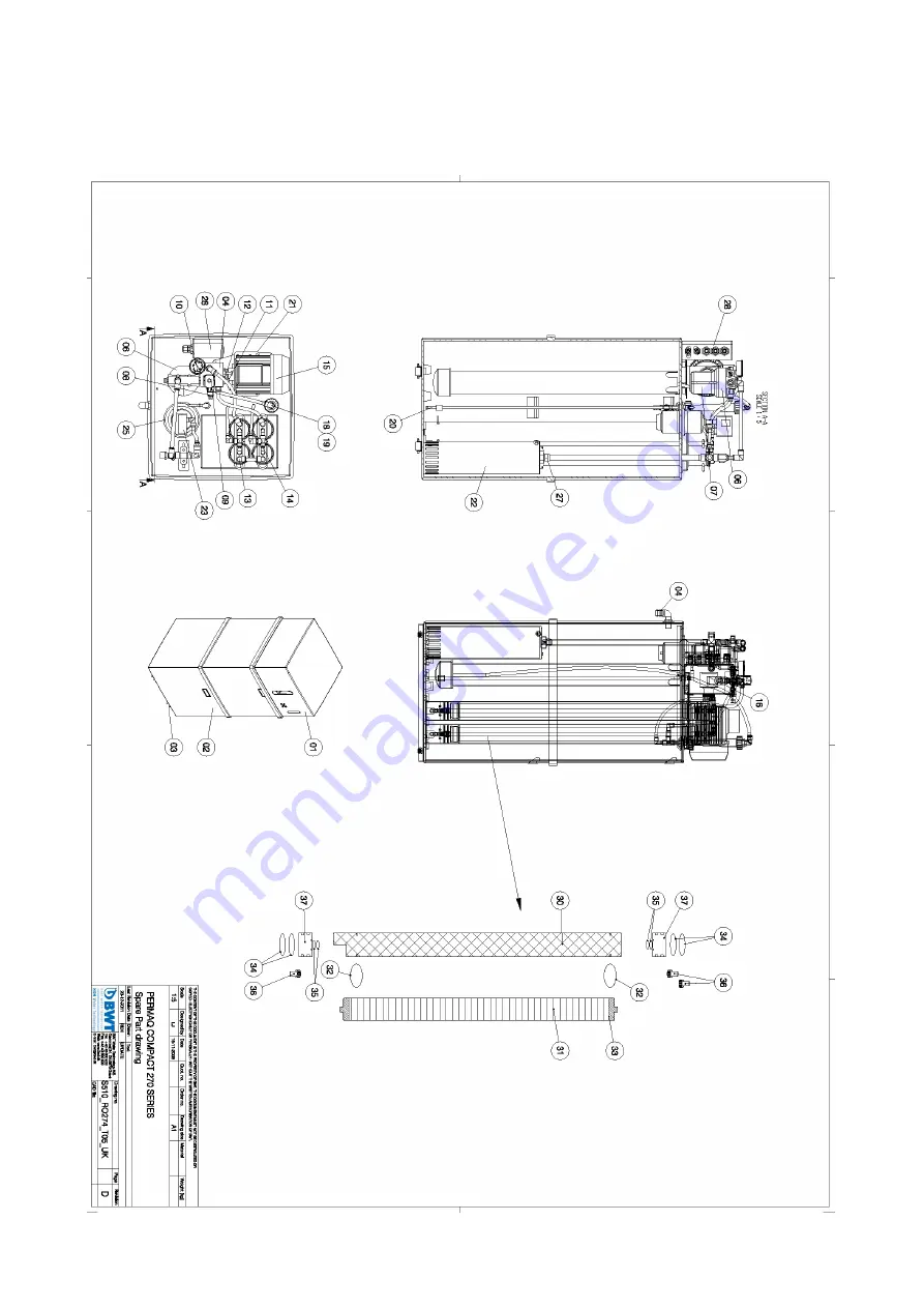 BWT PERMAQ COMPACT 270 Series Installation And Operating Manual Download Page 32