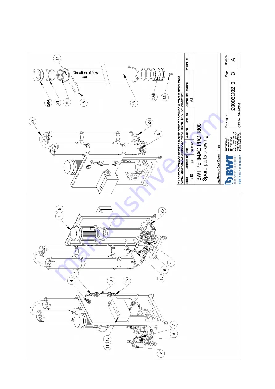 BWT PERMAQ PRO 1810 Installation And Operating Instruction Download Page 26