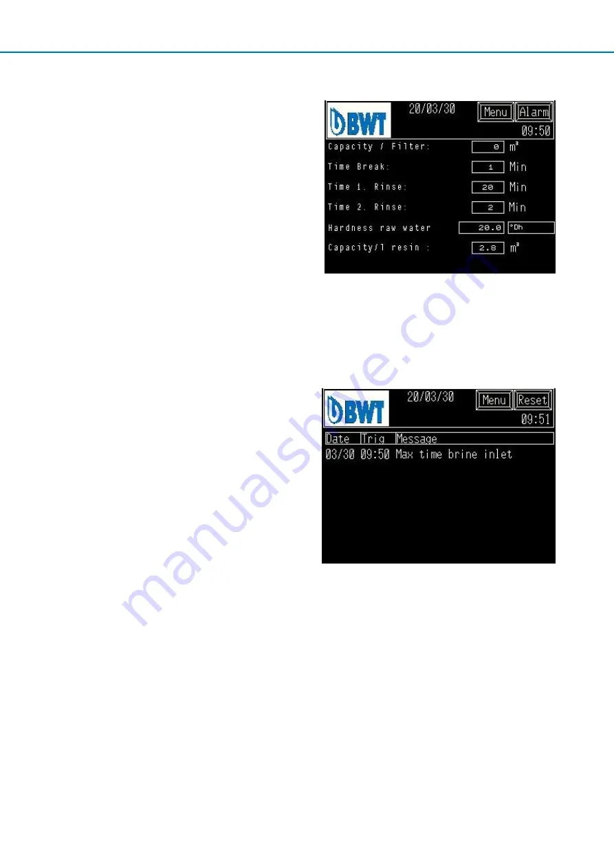 BWT Rondomat HVD 1200 Installation And Operation Manual Download Page 12