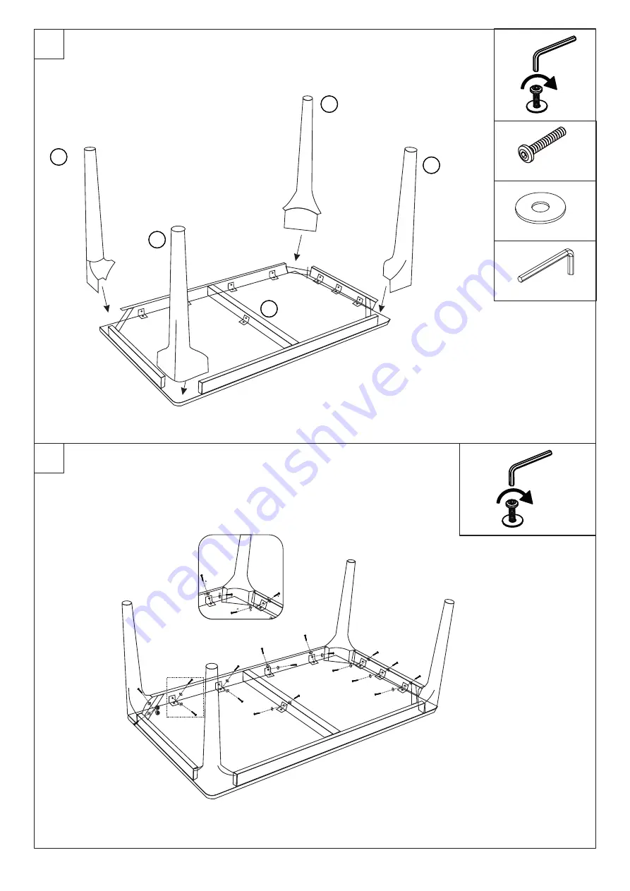 byLIVING BOSSE 115 Assembly Instructions Manual Download Page 5