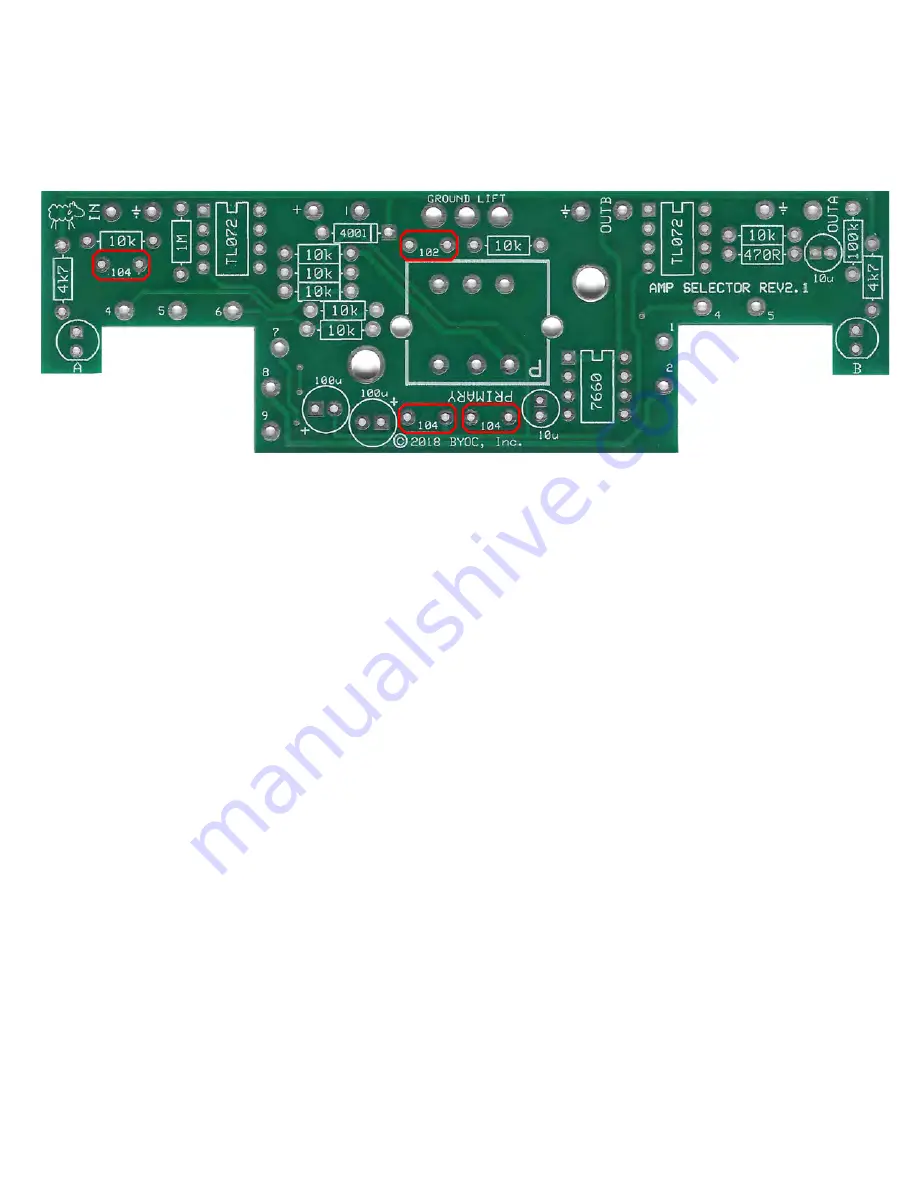 BYOC Amp Selector and Stereo FX Router Скачать руководство пользователя страница 9