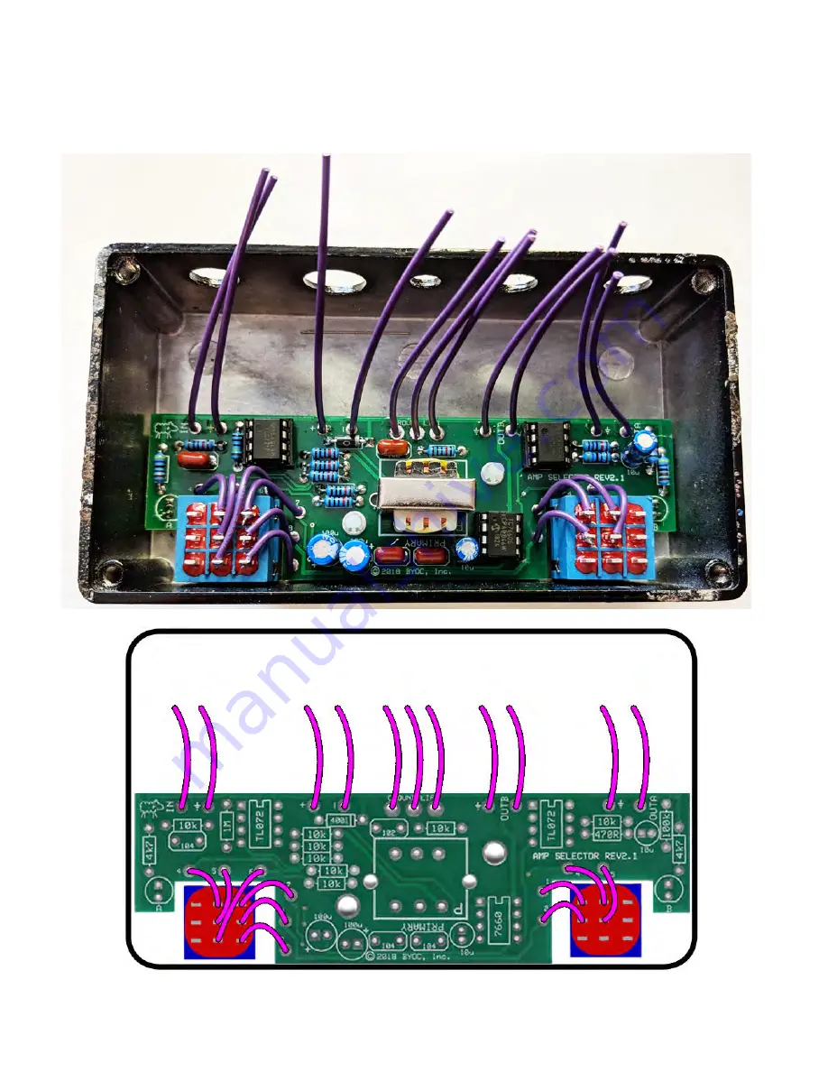 BYOC Amp Selector and Stereo FX Router Скачать руководство пользователя страница 16