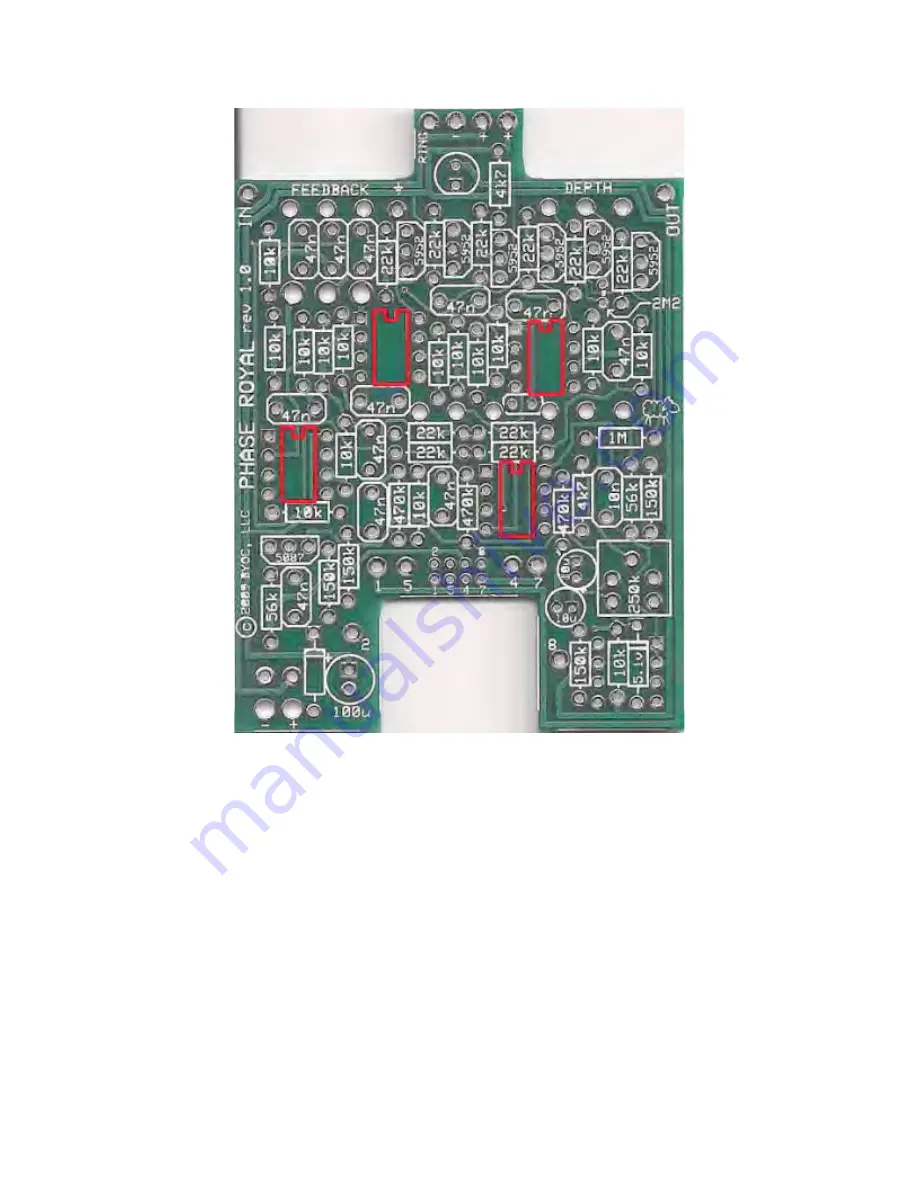 BYOC Build Your Own Clone Phase Royal Kit Instructions Manual Download Page 13