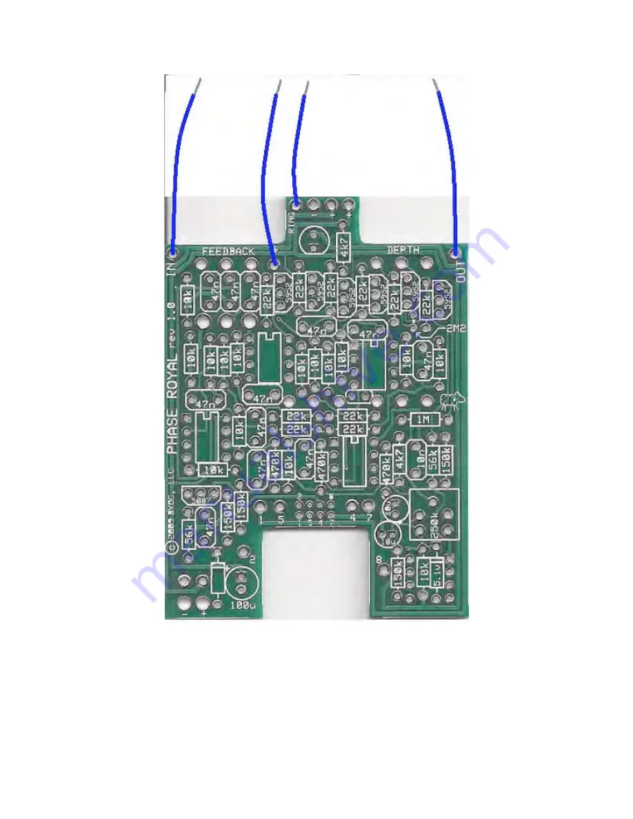 BYOC Build Your Own Clone Phase Royal Kit Instructions Manual Download Page 21