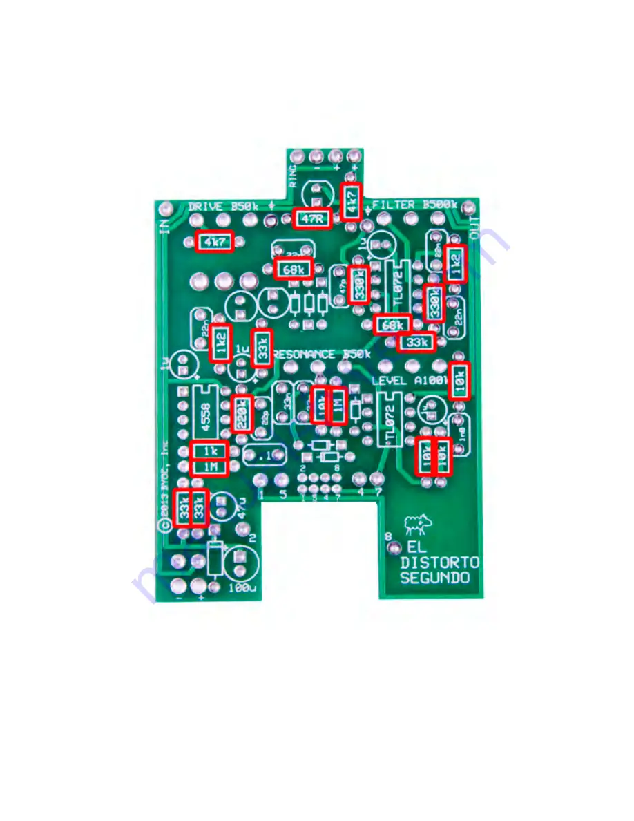 BYOC El Distorto Segundo Instructions Manual Download Page 9