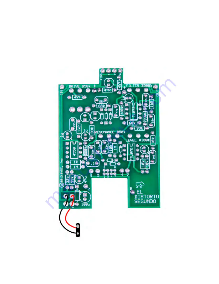 BYOC El Distorto Segundo Instructions Manual Download Page 15