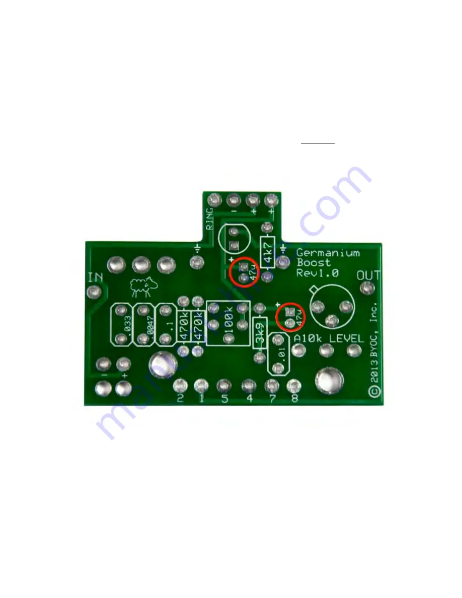 BYOC Germanium Boost Скачать руководство пользователя страница 12