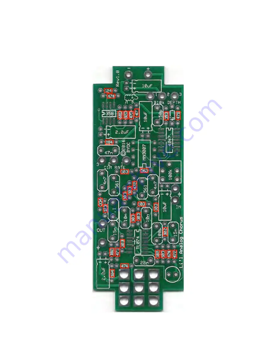 BYOC Li'l Analog Chorus Kit Building Instructions Download Page 8