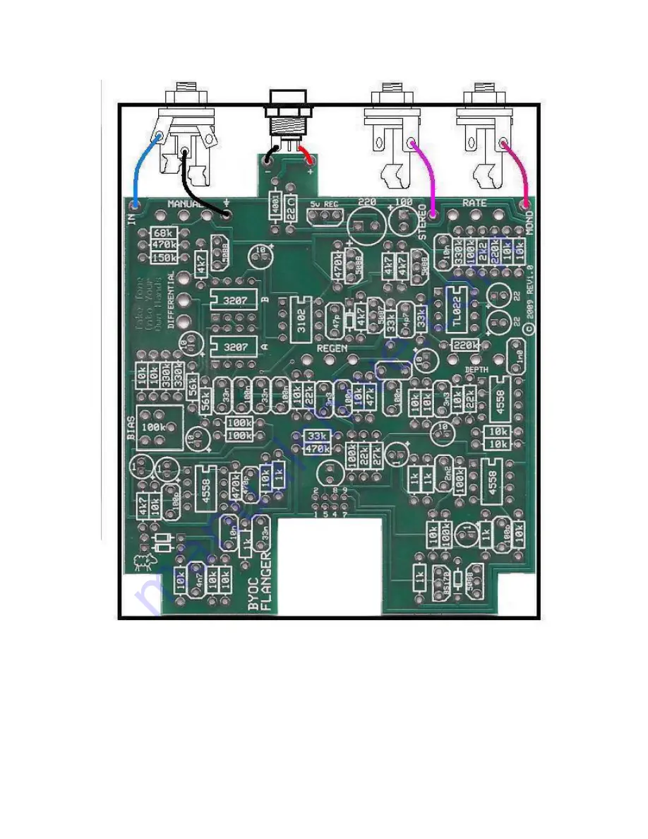 BYOC Stereo Analog Flanger Скачать руководство пользователя страница 21