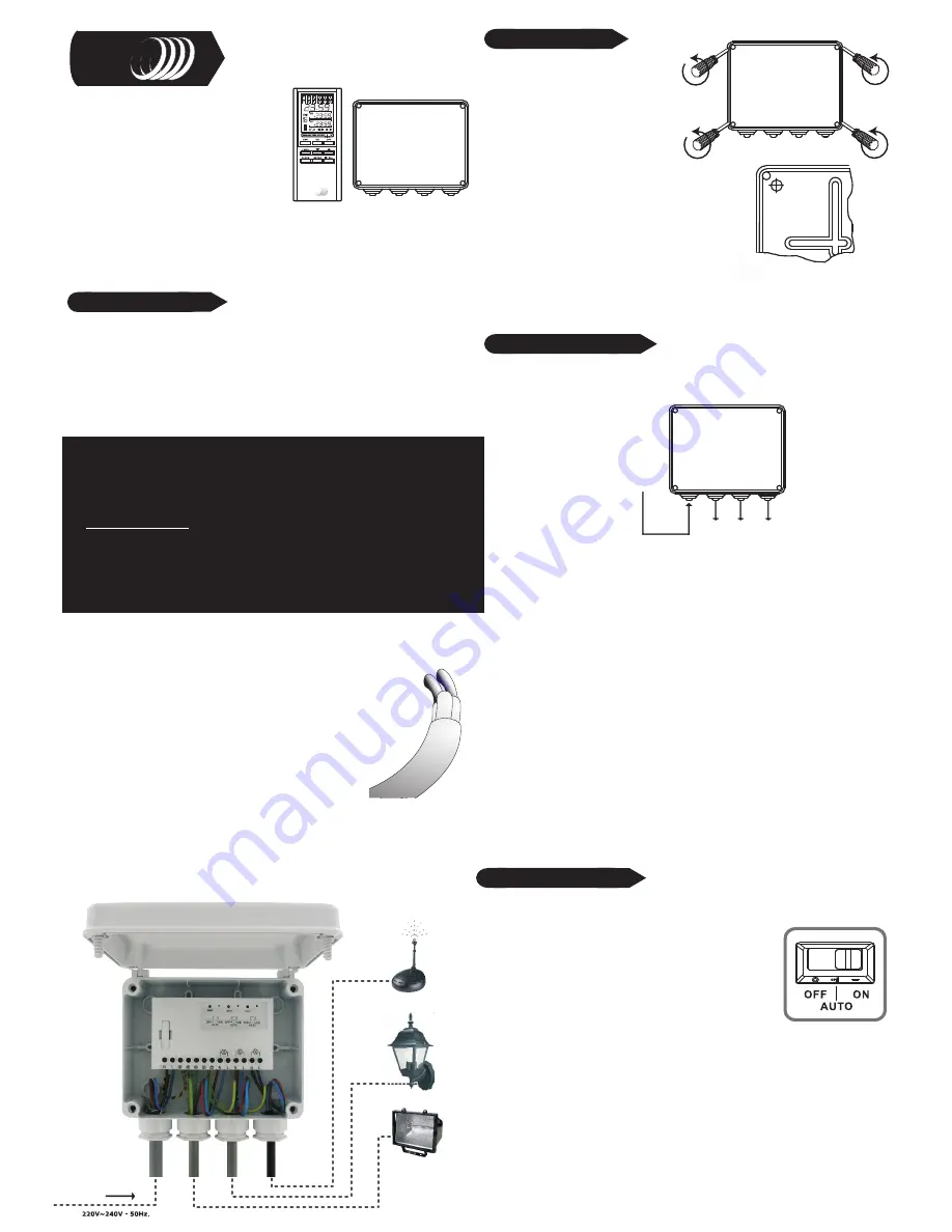 Byron Home easy HE-430 Installation Manual Download Page 1