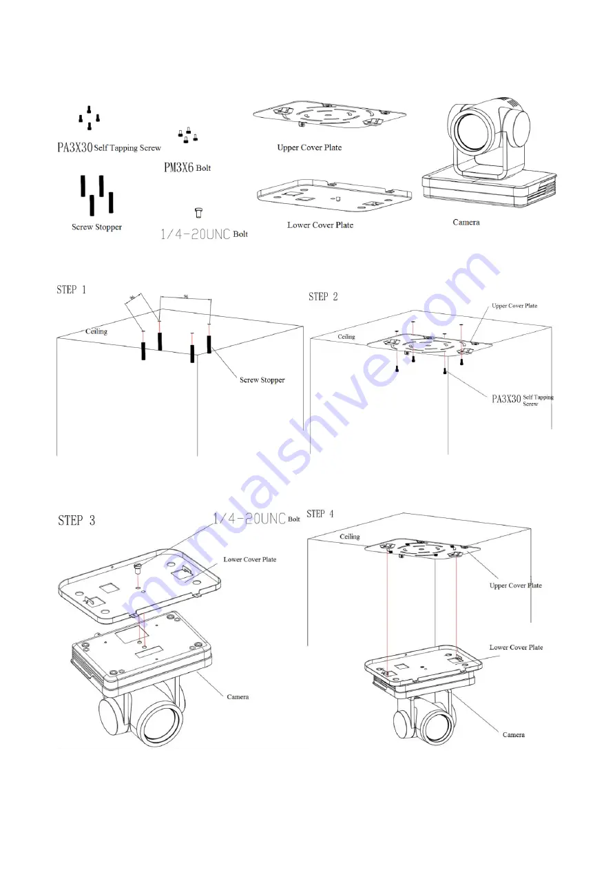 BZB Gear BG-LVPTZ-12XHSURP Скачать руководство пользователя страница 9