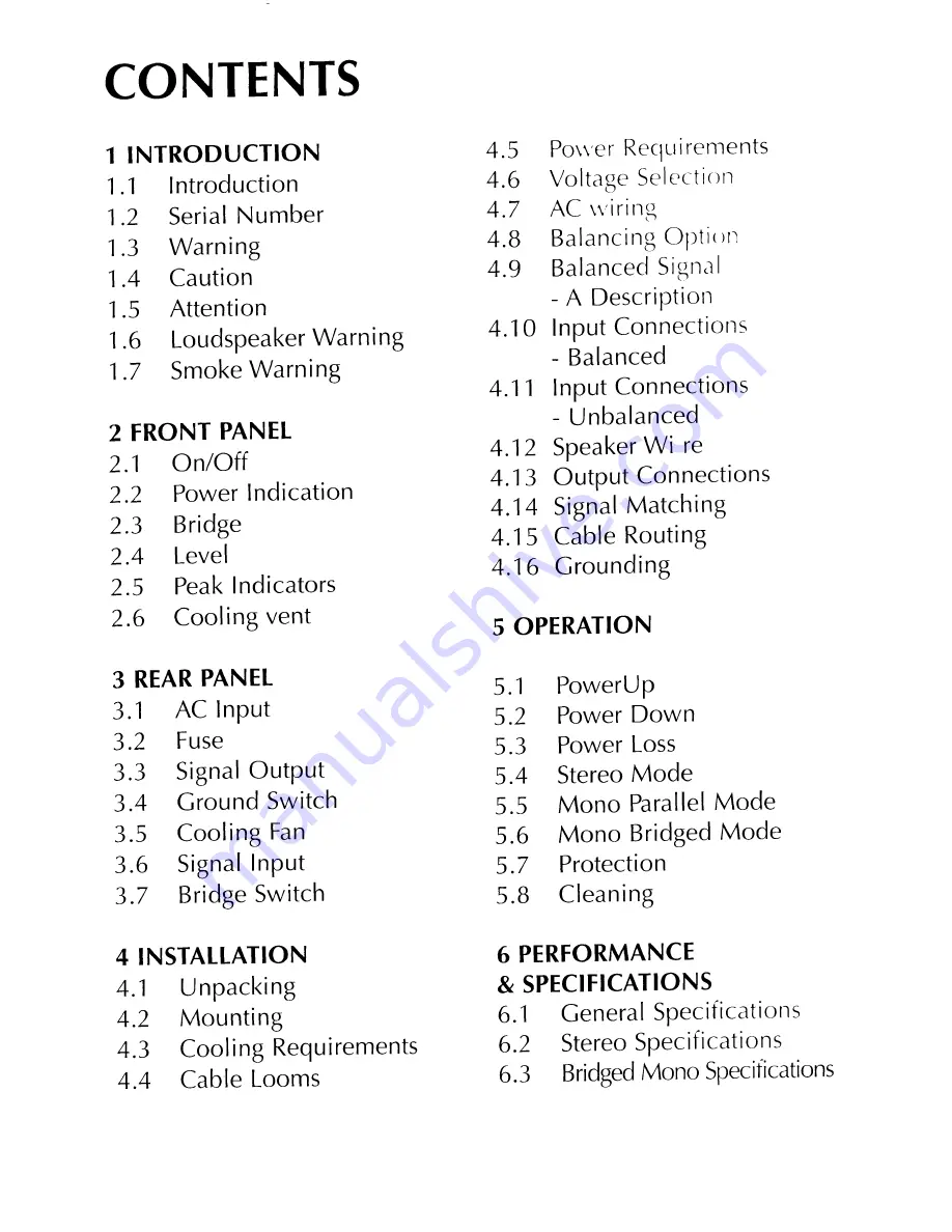 C-Audio ST1000i Owner'S Manual Download Page 2