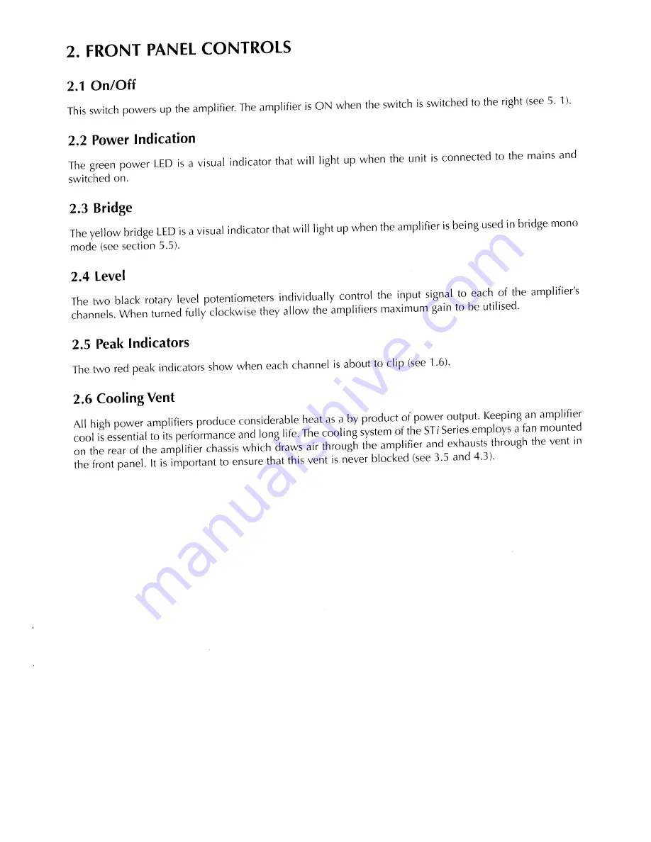 C-Audio ST1000i Owner'S Manual Download Page 5