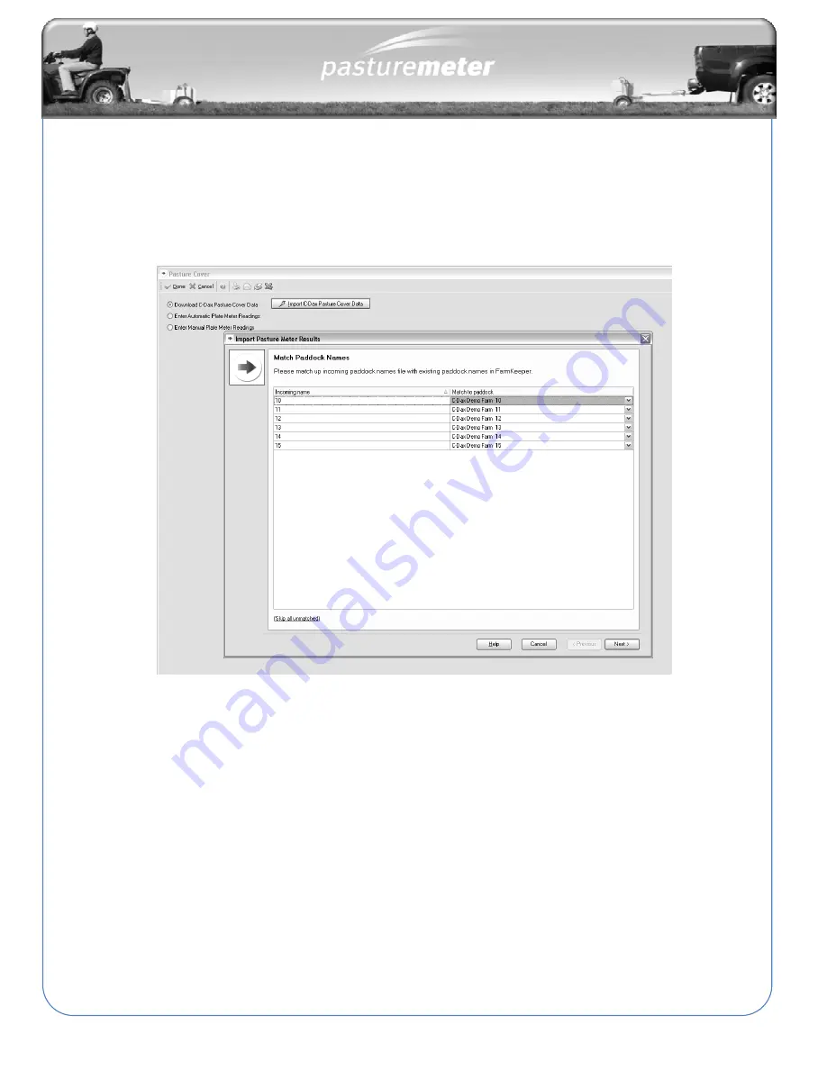 C-Dax Pasture Meter Assembly And Operation Manual Download Page 47