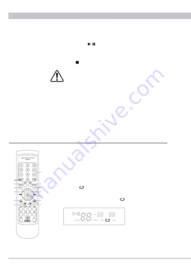 C.E.C. TL3N Owner'S Manual Download Page 16