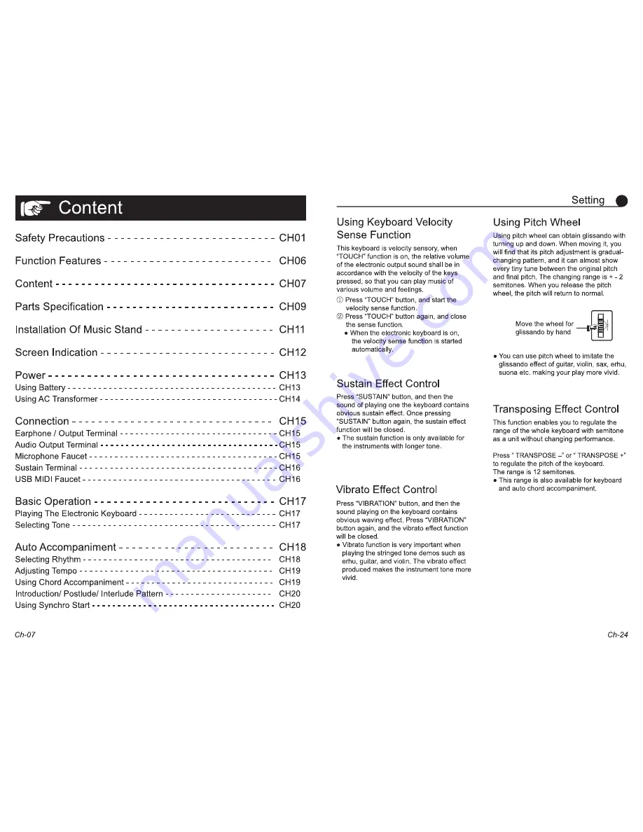 C.Giant LP-6210B User Manual Download Page 8