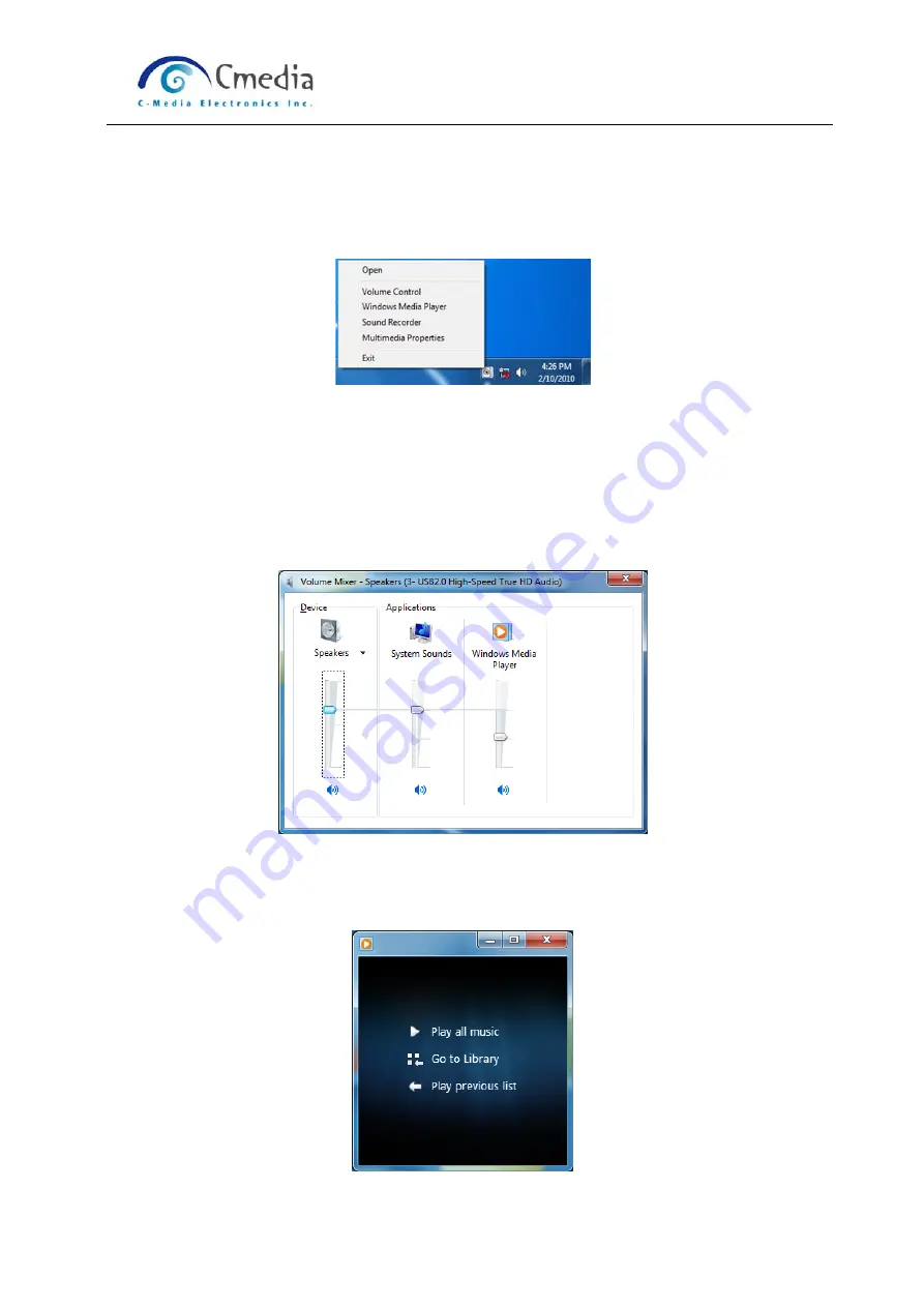 C-Media CM 6206 Software User Manual Download Page 29