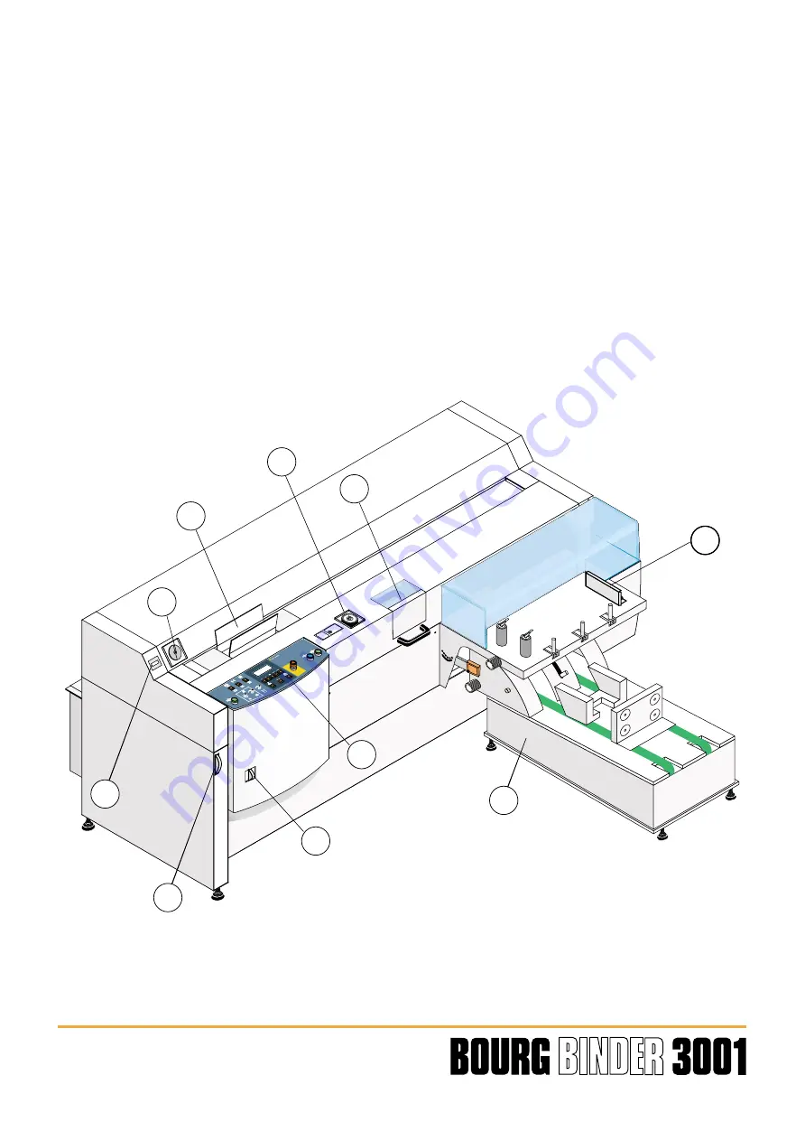 C.P.Bourg BB3001 Operator'S Manual Download Page 13