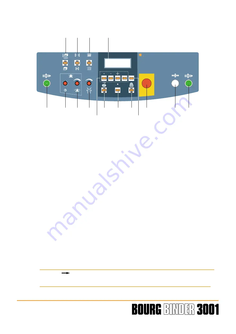 C.P.Bourg BB3001 Operator'S Manual Download Page 14