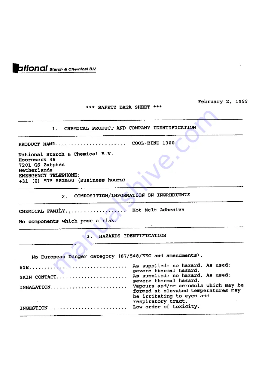 C.P.Bourg BB3001 Operator'S Manual Download Page 44