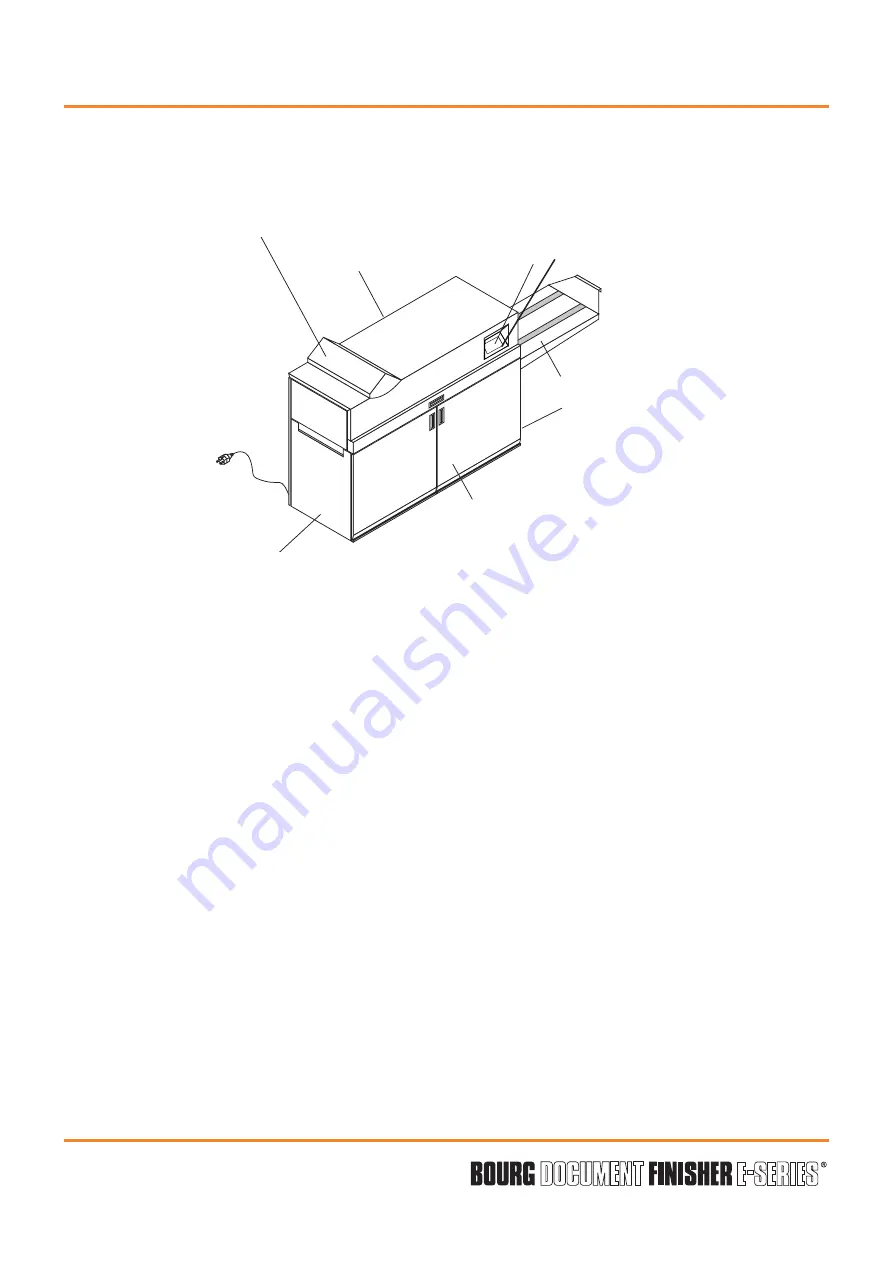 C.P.Bourg Document Finisher E Series Operator'S Manual Download Page 14