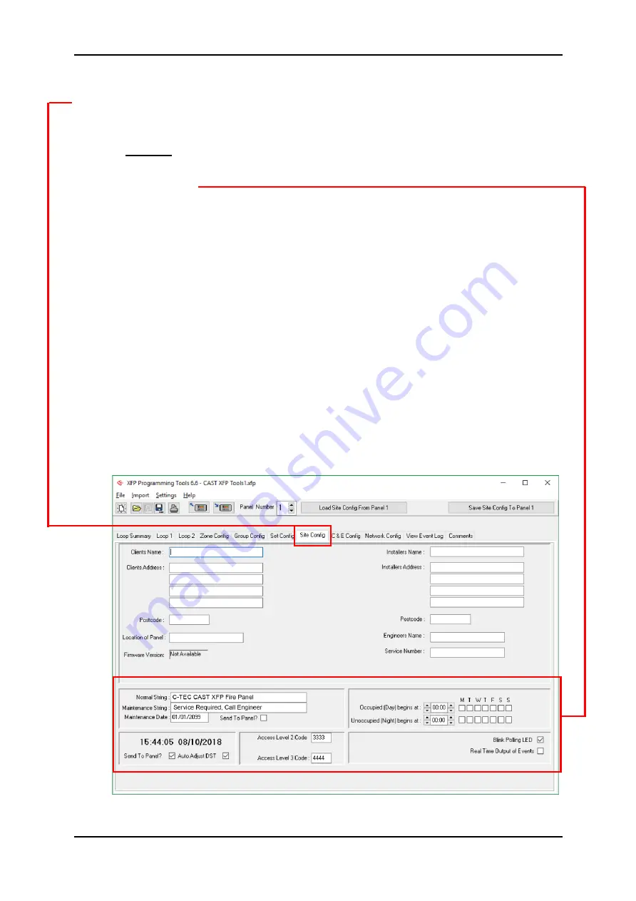 C-TEC CAST XFP Commissioning & Programming Quick Start Manual Download Page 15