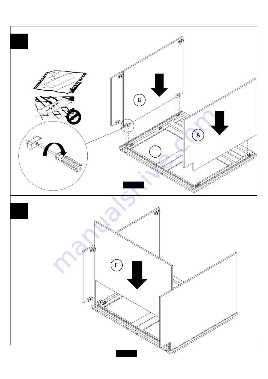 CABINETS TO GO Findley & Myers SB36 Assembly Instructions Manual Download Page 3