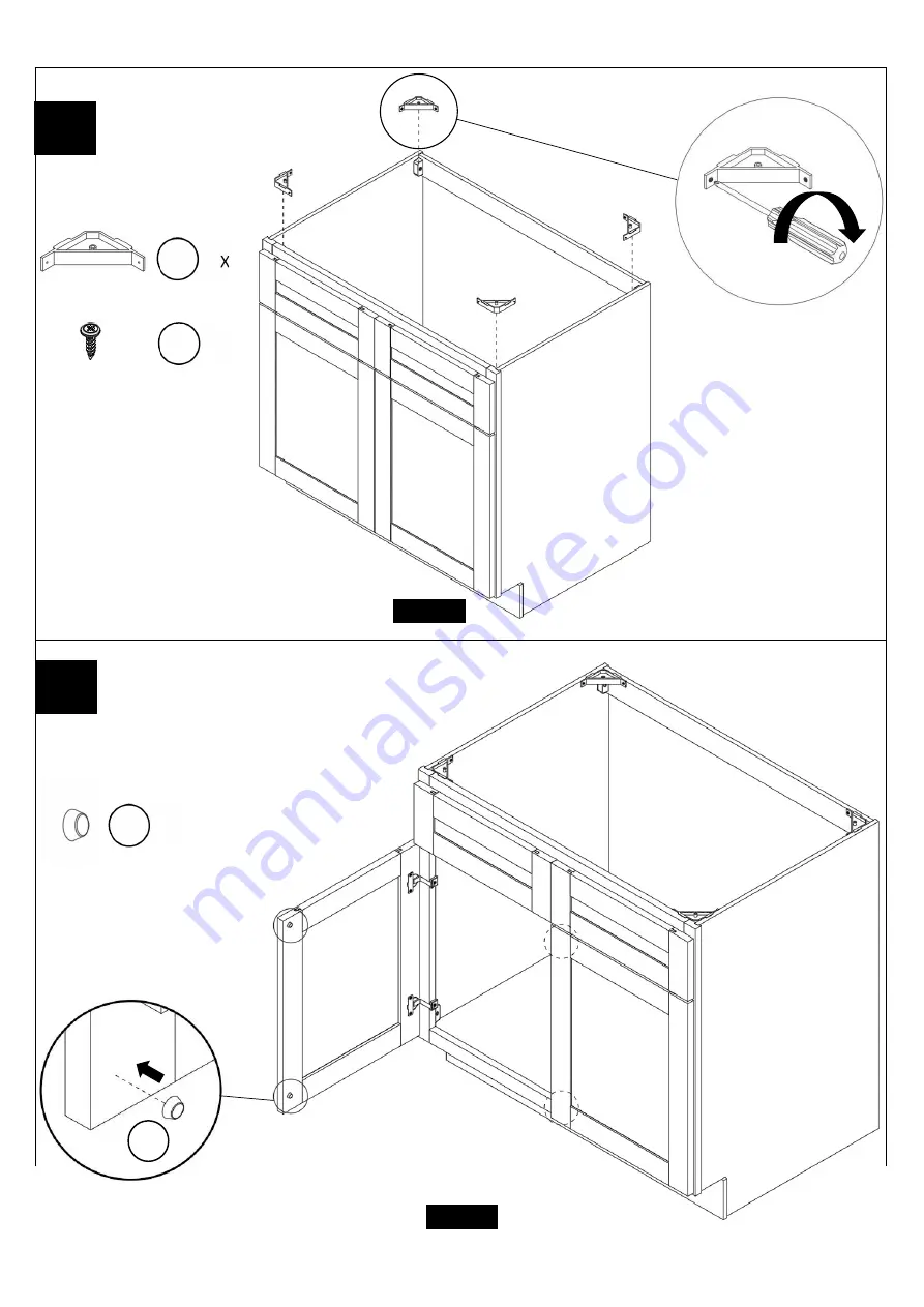 CABINETS TO GO Findley & Myers SB36 Assembly Instructions Manual Download Page 5