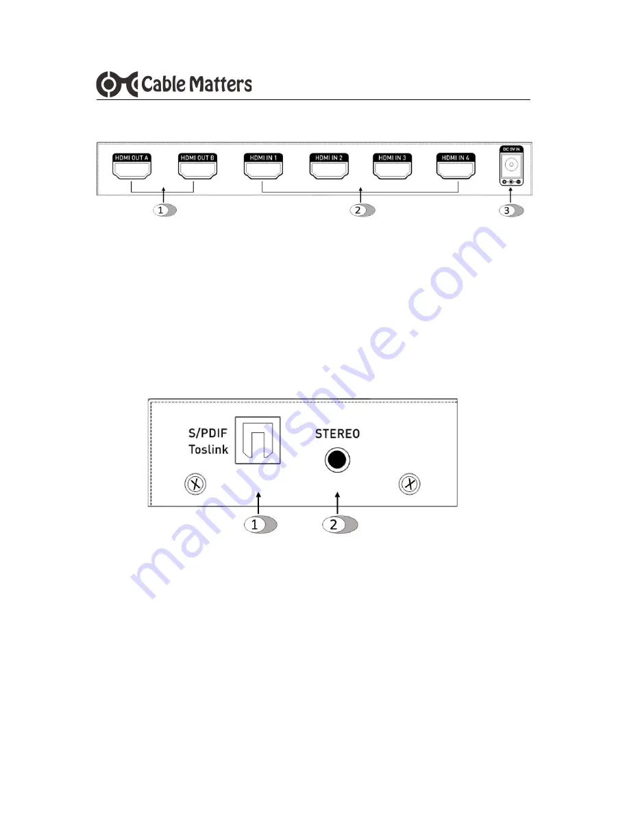 cable matters 103077 User Manual Download Page 6