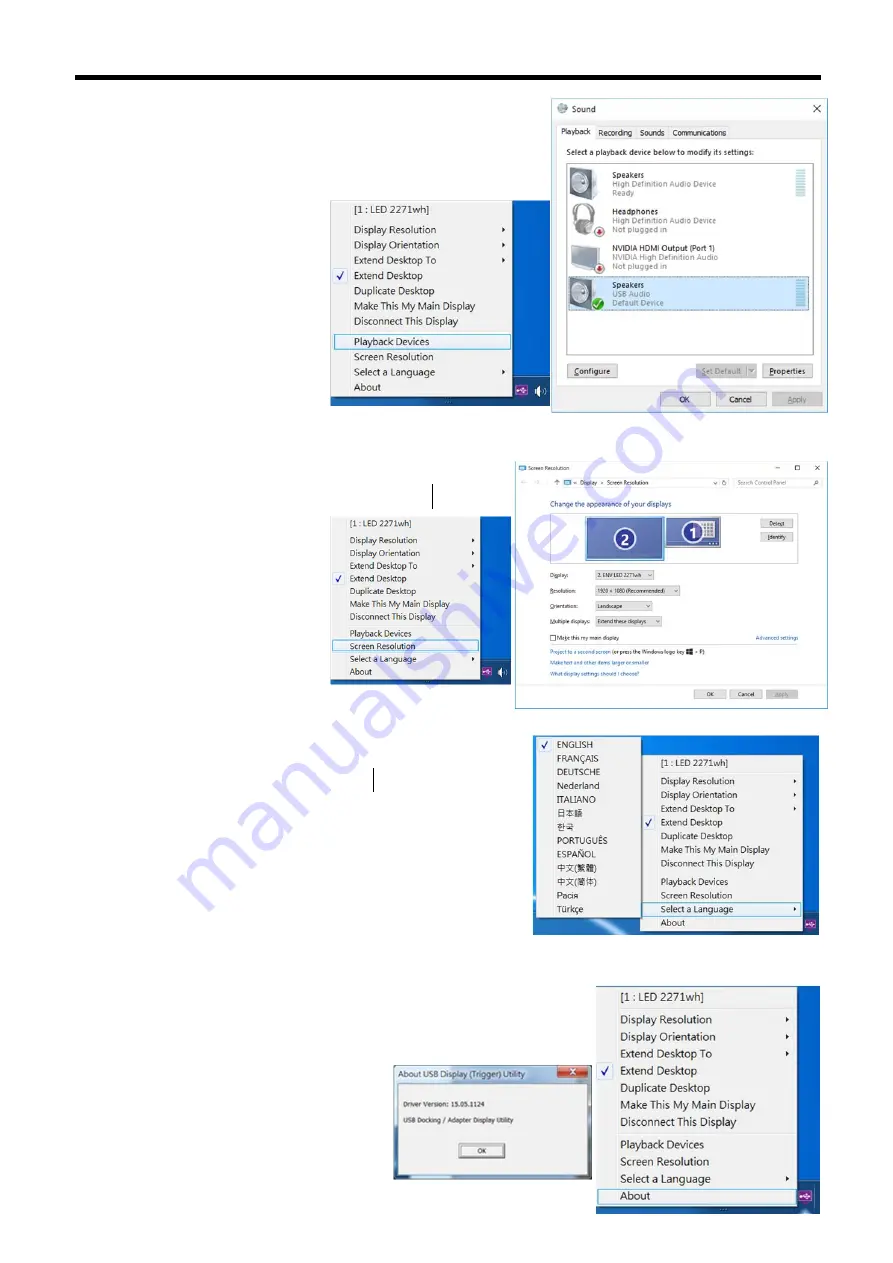 Cablematic USB 3.0 DISPLAY ADAPTER User Manual Download Page 22