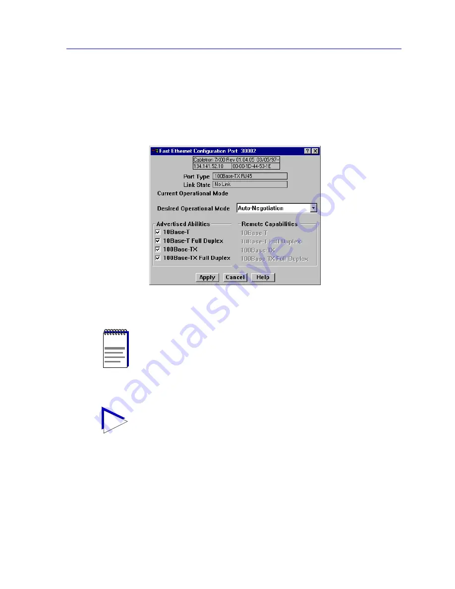 Cabletron Systems Element Manager 2.1 User Manual Download Page 41