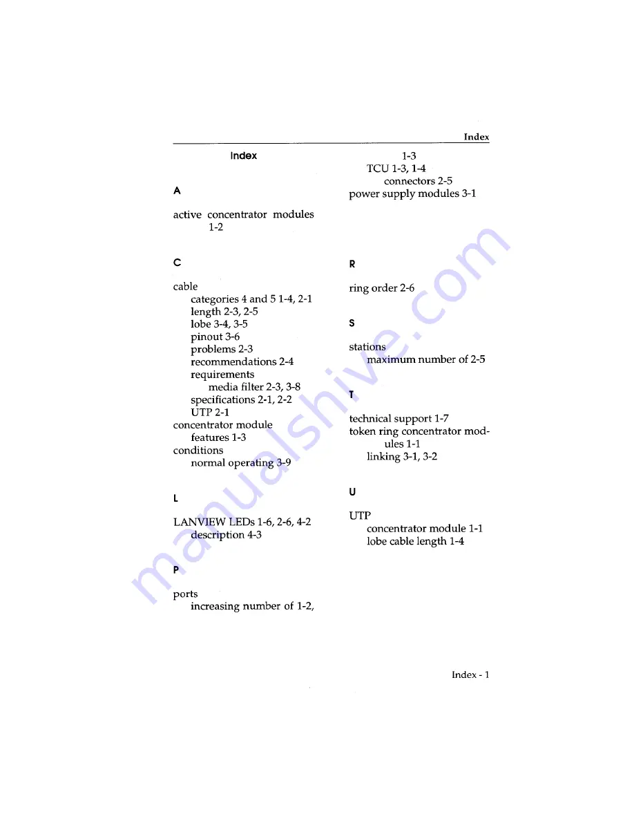 Cabletron Systems TRMIM-32A User Manual Download Page 42