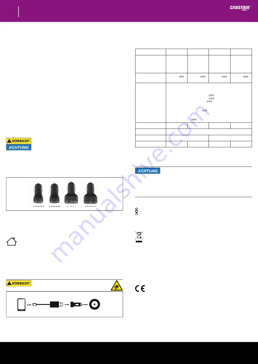 cabstone 45206 Скачать руководство пользователя страница 1